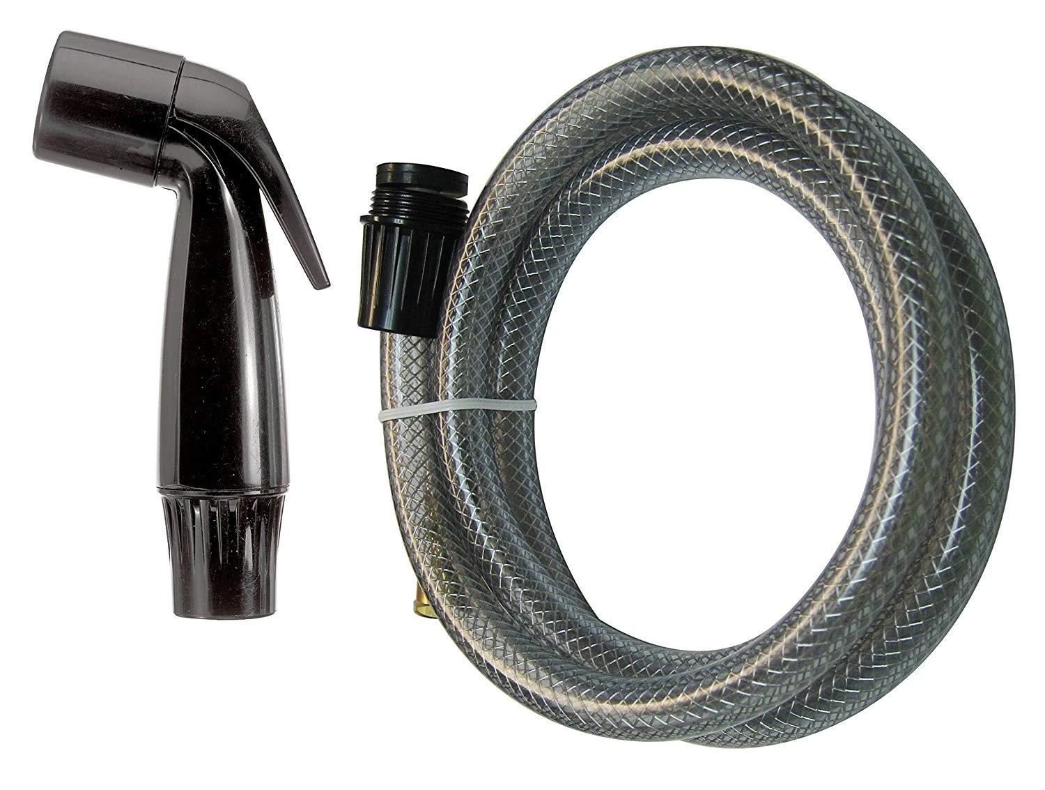 Plumb Pak Faucet Hose and Spray 4-Foot, Black 3 Plumb Pak Faucet Hose and Spray 4-Foot, Black