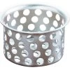 Plumb Pak Strainer Basket-Basin Sink 1" Diameter, Chrome 1 Plumb Pak Strainer Basket-Basin Sink 1" Diameter, Chrome -Home Improvement Sales Shop 270298 1