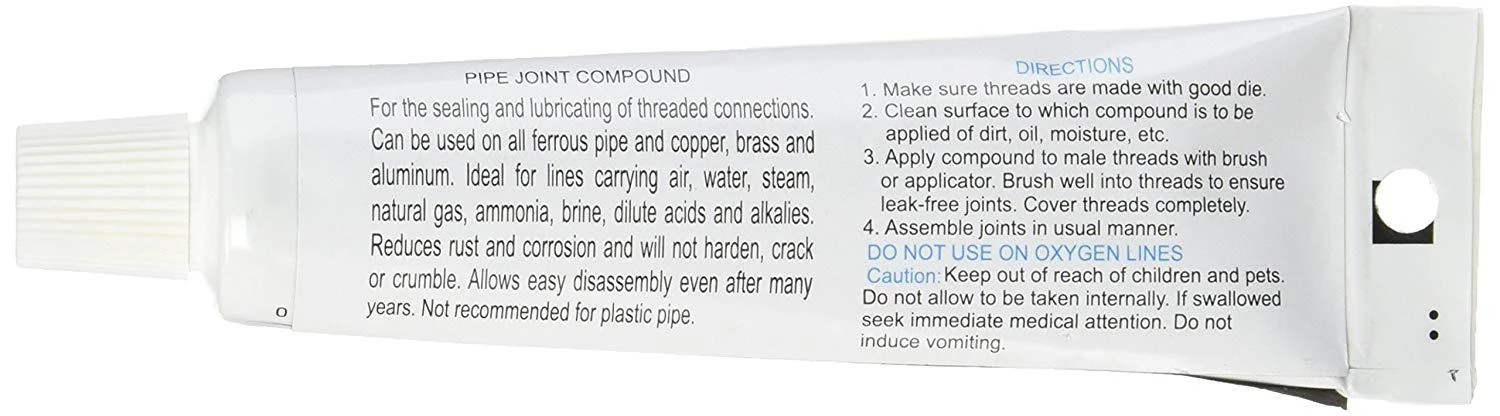 Plumb Pak Pipe Joint Compound - 2 oz. 4 Plumb Pak Pipe Joint Compound - 2 oz. - Image 2