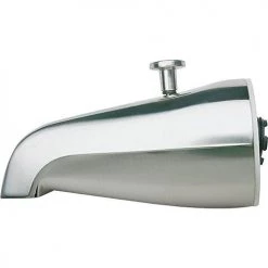 Plumb Pak Bath Tub Spout Diverter - Chrome
