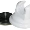 LDR Industries 2-In-1 Showerhead Wall Mount, White -Home Improvement Sales Shop 270788 1
