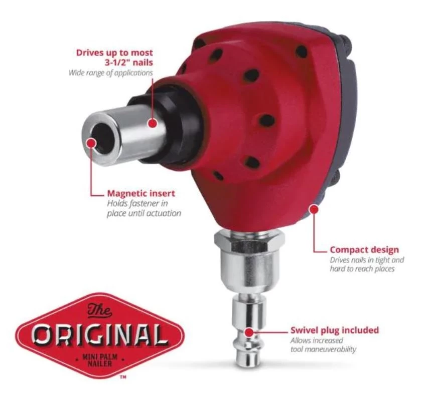 Grip Rite 16D Mini Air Nailer 4 Grip Rite 16D Mini Air Nailer - Image 2