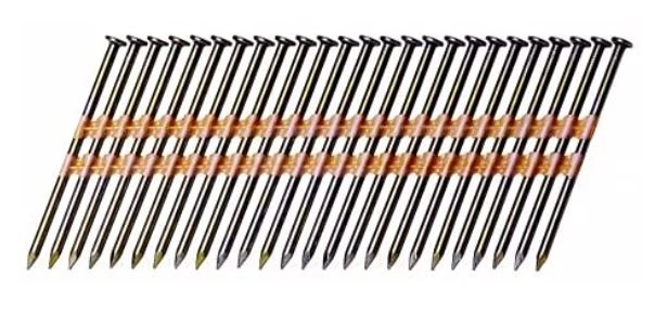 Grip-Rite Round Head 3-1/4" x 0.131" 21 Degree Plastic Collated Vinyl Coated Framing Nail 3 Grip-Rite Round Head 3-1/4" x 0.131" 21 Degree Plastic Collated Vinyl Coated Framing Nail