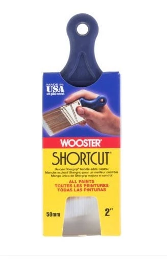 Wooster 2" Brush Shortcut Angle Sash Paintbrush 3 Wooster 2" Brush Shortcut Angle Sash Paintbrush