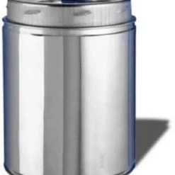 Selkirk Sure-Temp 6" x 9" Stainless Steel Pipe