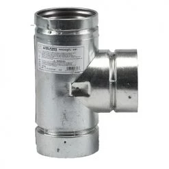 Selkirk VP 4" Pellet Stove Tee w/ Cap