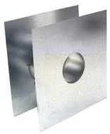 Selkirk - 9493 Saf-T Vent® EZ Seal 4" Square Face Horizontal Wall Thimble 3 Selkirk - 9493 Saf-T Vent® EZ Seal 4" Square Face Horizontal Wall Thimble