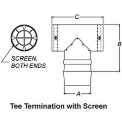 Heat Fab 9490TEE Saf-T Vent EZ Seal - 4 Inch Diameter -Home Improvement Sales Shop 280142 1 1