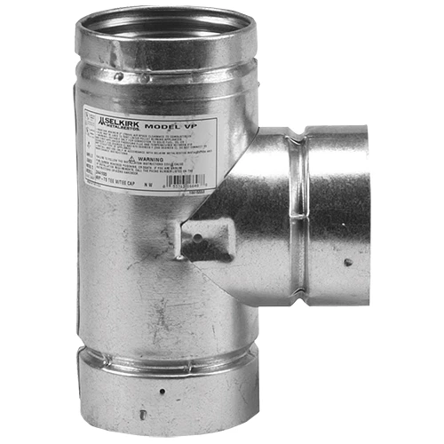 Selkirk VP Pellet Stove Tee & Cap 3 Selkirk VP Pellet Stove Tee & Cap