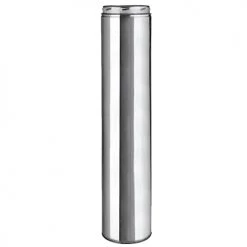 Selkirk Sure-Temp 6" x 24" Stainless Steel Pipe