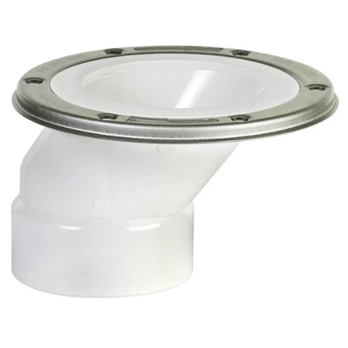 Sioux Chief PVC Offset Closet Flange 4" x 3" 3 Sioux Chief PVC Offset Closet Flange 4" x 3"