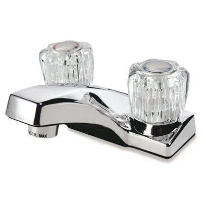 Homewerks Lavatory Faucet, 2-Handles, Chrome 3 Homewerks Lavatory Faucet, 2-Handles, Chrome