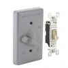 Hubbell Bell 1-Gang Weatherproof Lever Switch Cover -Home Improvement Sales Shop 2960002