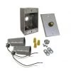 Hubbell Rectangular Security Light Weatherproof Kit for 75-150W Par38 Lamps -Home Improvement Sales Shop 2960015
