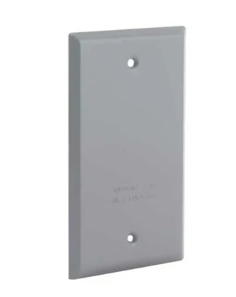 Hubbell 1-Gang Weatherproof Blank Cover 3 Hubbell 1-Gang Weatherproof Blank Cover