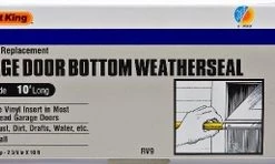 Frost King Vinyl Garage Door Bottom Weatherseal Replacement