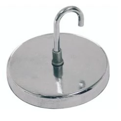 Master Magnetics 2" Dia. Magnetic Hook, 20lb.