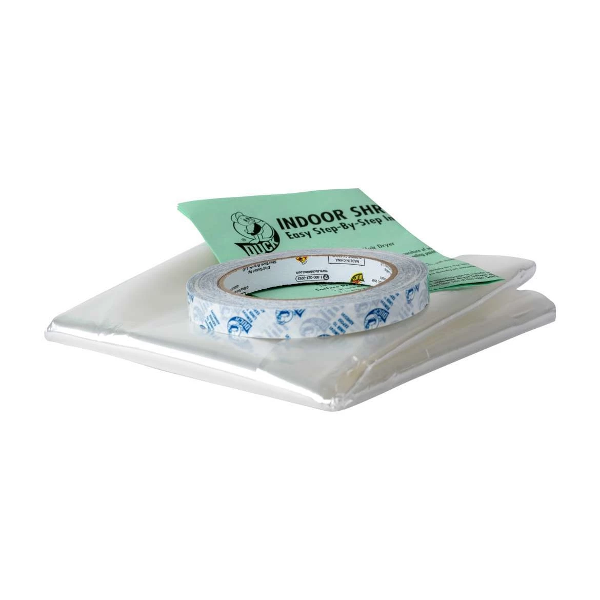 ShurTech Duck® Brand Shrink Film Window Insulation Kit - Indoor, 3 pk, 62 in. x 126 in. 5 ShurTech Duck® Brand Shrink Film Window Insulation Kit - Indoor, 3 pk, 62 in. x 126 in. - Image 3