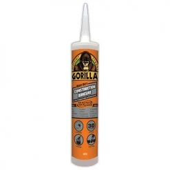 Gorilla Heavy Duty Construction Adhesive 9 oz. Tube