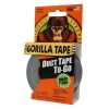 Gorilla Duct Tape To Go, 17 mil Black 2 Gorilla Duct Tape To Go, 17 mil Black -Home Improvement Sales Shop 31120140 1