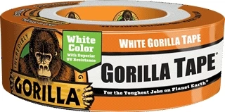 Gorilla Tape 1.88" White 30 yd 3 Gorilla Tape 1.88" White 30 yd