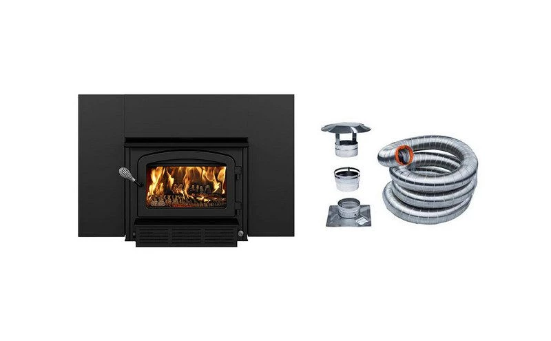 Drolet Escape 1500-I Wood Insert Trio (35 ft) 5 Drolet Escape 1500-I Wood Insert Trio (35 ft) - Image 3