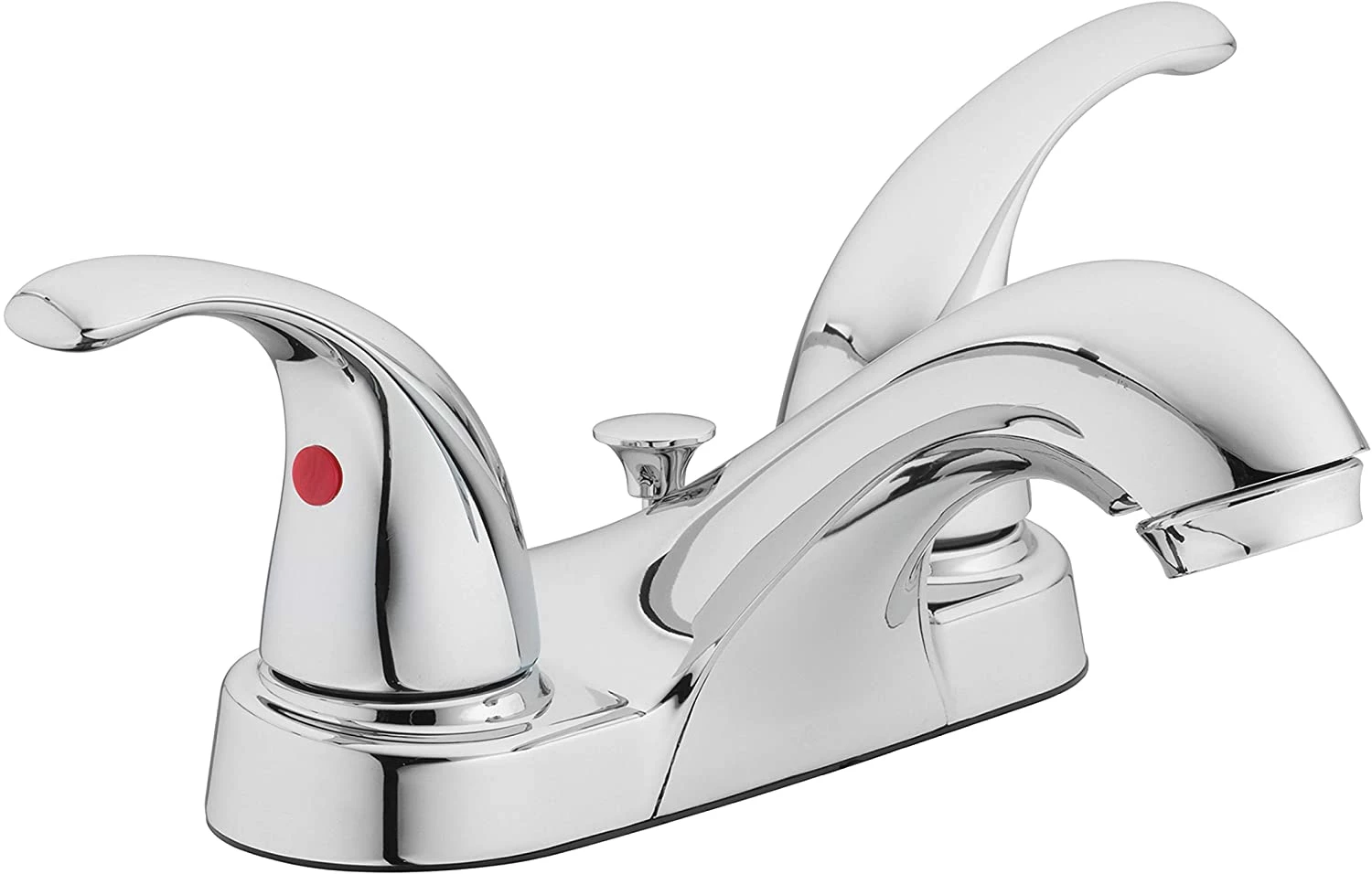 Homewerks Aqua Vista Two Handle Bathroom Sink Faucet, Polished Chrome 3 Homewerks Aqua Vista Two Handle Bathroom Sink Faucet, Polished Chrome