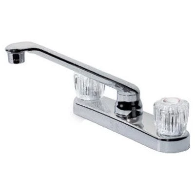 Homewerks Kitchen Faucet, 2-Handles, Chrome 3 Homewerks Kitchen Faucet, 2-Handles, Chrome
