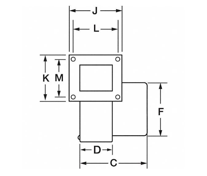 Dayton 1TDR9 OEM Blower - Wheel Diameter 5 1/8 in 5 Dayton 1TDR9 OEM Blower - Wheel Diameter 5 1/8 in - Image 3