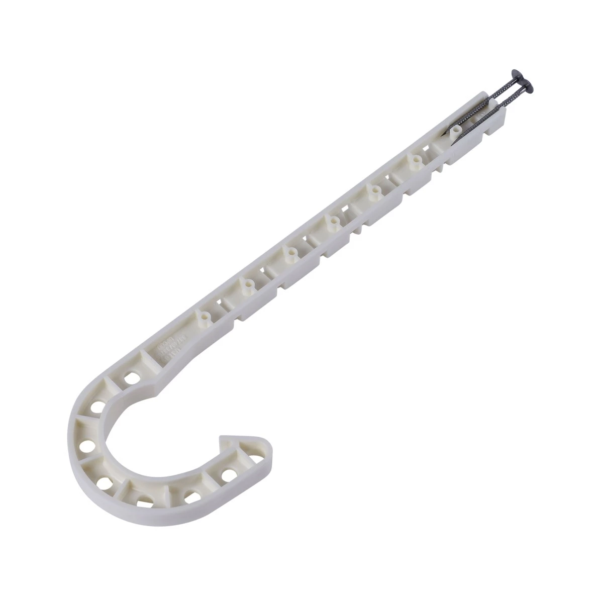 Oatey DWV White J-Hook - 4pk 4 Oatey DWV White J-Hook - 4pk - Image 2