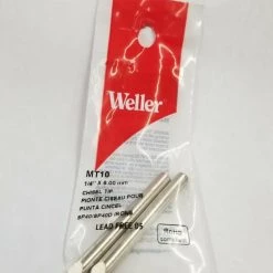 MT10 Tip, Weller® Soldering Chisel,1/4", for SP23/25D, 2/PK -Home Improvement Sales Shop 3430011 1