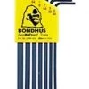 Bondhus 7 pc. Hex L-Wrenches Set, 5/64" - 3/16" -Home Improvement Sales Shop 34340037