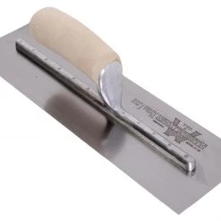 Marshalltown 14" x 4" Finishing Trowel Curved Wood Handle 7 Marshalltown 14" x 4" Finishing Trowel Curved Wood Handle -Home Improvement Sales Shop 3480065 2