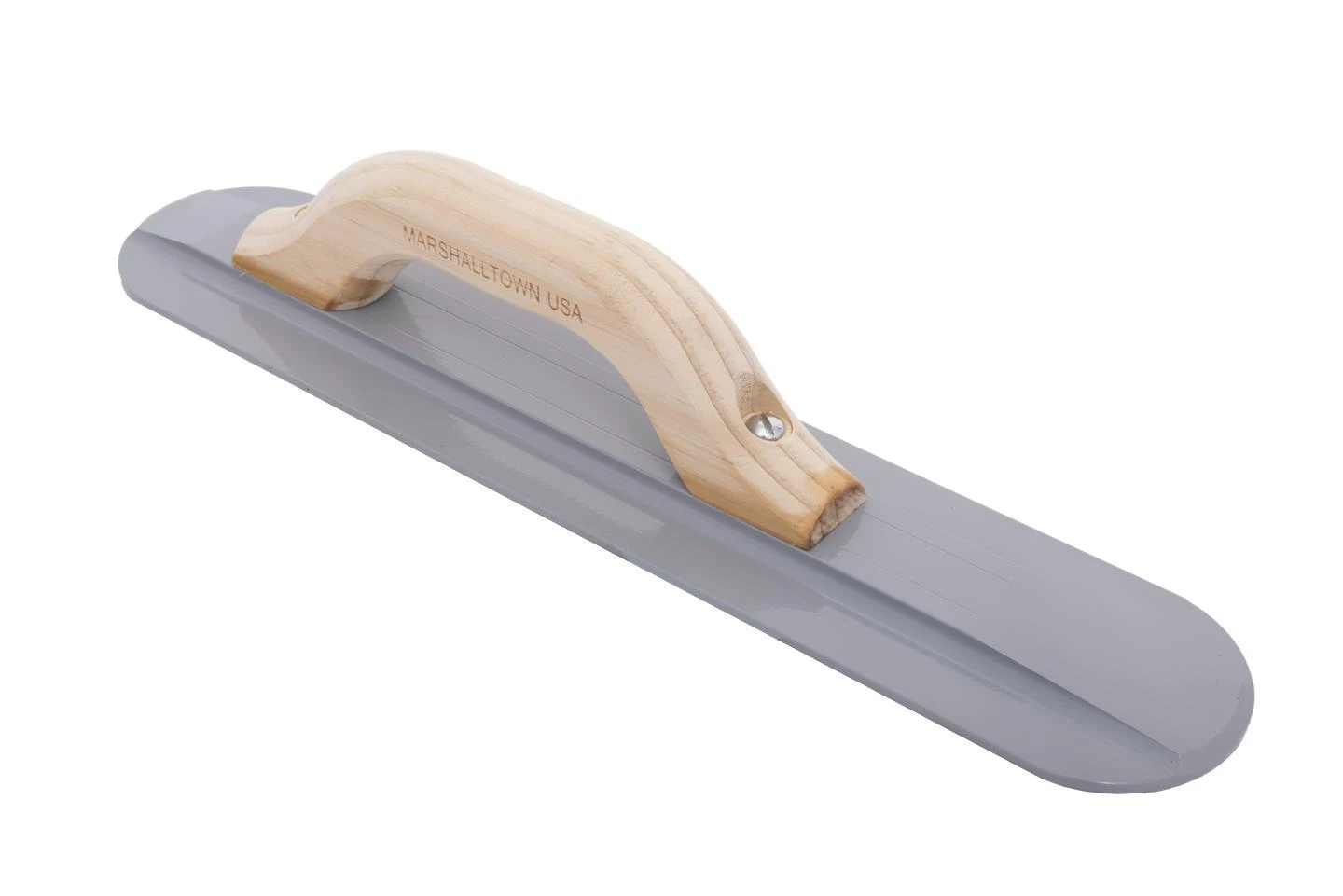 Marshalltown 16" x 3-1/8" Round End Mag Float - Wood Handle 4 Marshalltown 16" x 3-1/8" Round End Mag Float - Wood Handle - Image 2