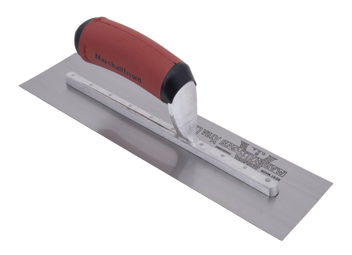 Marshalltown 11-1/2" x 4-3/4" Finishing Trowel Curved - w/DuraSoft Handle 4 Marshalltown 11-1/2" x 4-3/4" Finishing Trowel Curved - w/DuraSoft Handle - Image 2