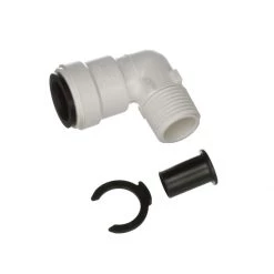 AquaLock ½ in CTS x ½ in NPT Quick Connect Plastic Elbow