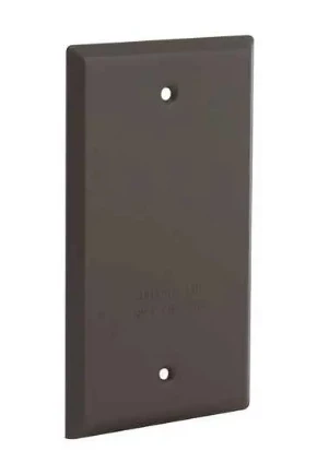 Hubbell 1-Gang Weatherproof Blank Cover 4 Hubbell 1-Gang Weatherproof Blank Cover - Image 2