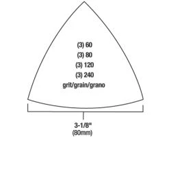 Genesis 12-Piece Sandpaper Set -Home Improvement Sales Shop 37750074 2