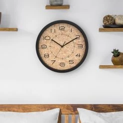 La Crosse Felix Cork Wall Clock, 12" -Home Improvement Sales Shop 37810582.jpg 2