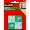 3M Scotch® Indoor Mounting Squares, 1 in x 1 in, White 16 Pack -Home Improvement Sales Shop 3790025 1 1