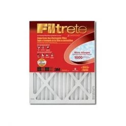 3M Filtrete Micro Allergen Reduction Filter, 1000 MPR 20"X20"X1"