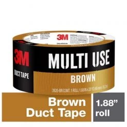 3M Brown Duct Tape, 1.88 in x 20 yd
