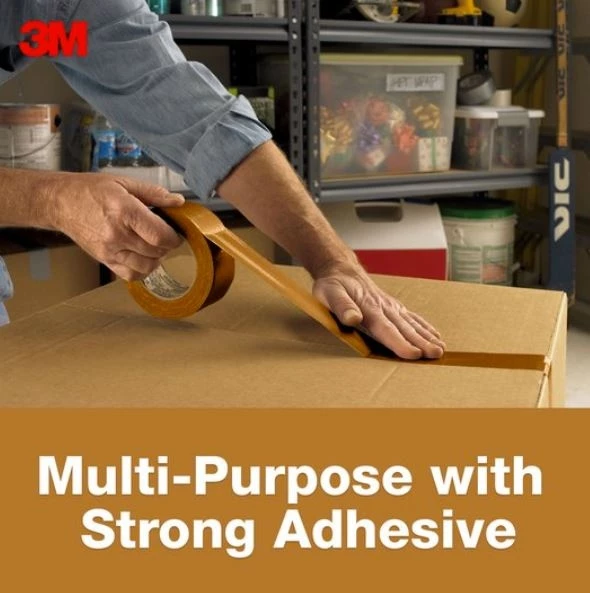 3M Brown Duct Tape, 1.88 in x 20 yd 4 3M Brown Duct Tape, 1.88 in x 20 yd - Image 2