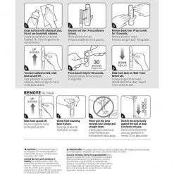 3M Command Jumbo Plastic Hook w/Adhesive Strips - 1 Hook, 4 Strips -Home Improvement Sales Shop 3790511 1 1