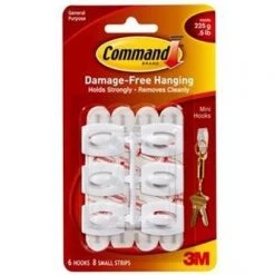 3M Command Mini Hooks