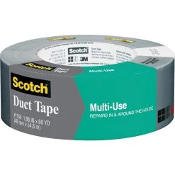 3M Scotch Multi-Use Duct Tape 1.88" x 60 yd, Gray