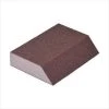 3M Hand Sanding Angled Sanding Sponge - Medium - 4 7/8in x 1in -Home Improvement Sales Shop 3791206 1