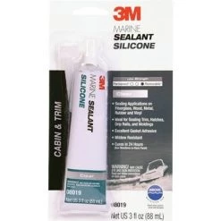 3M Marine Grade Silicone Sealant - Clear - 3oz.
