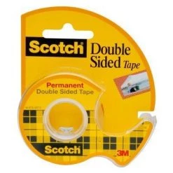 3M Scotch Satin Double Stick Tape - 1/2" x 450"
