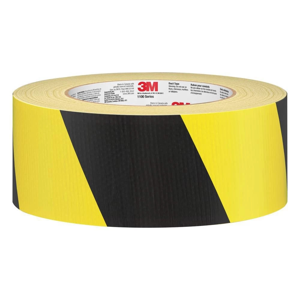 3M Hazard Marking Tape - Black/Yellow 3 3M Hazard Marking Tape - Black/Yellow